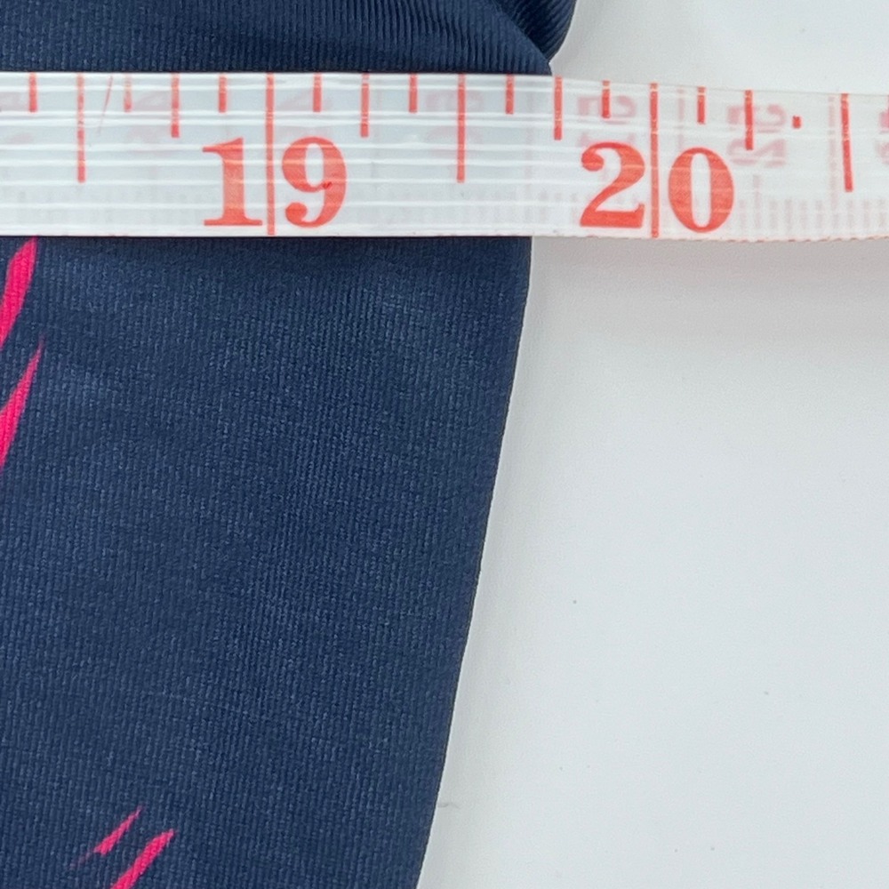 NWT Terry Bicycles Womens XL Cycling Jersey Navy Pink Palm Leaf UPF 50+ Half Slv - Picture 5 of 9